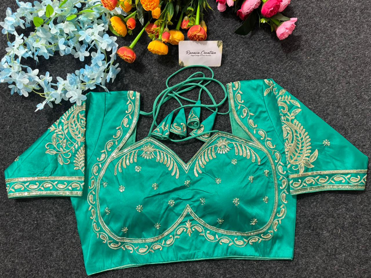 Floral Cotton Anarkali Kurta