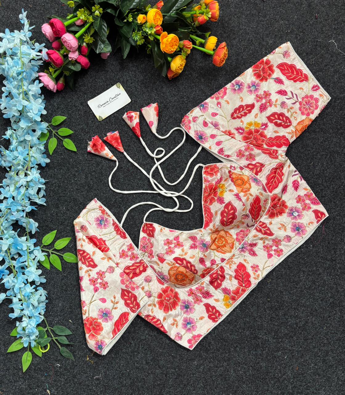 Batik Print Salwar Suit view 3