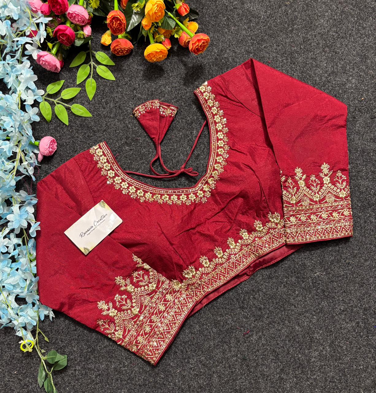Anarkali Suit with Heavy Dupatta view 4