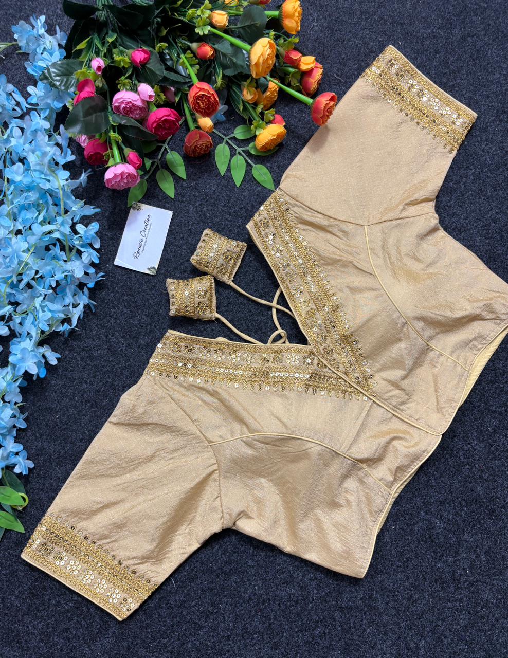 Cotton Salwar Suit with Kantha Work