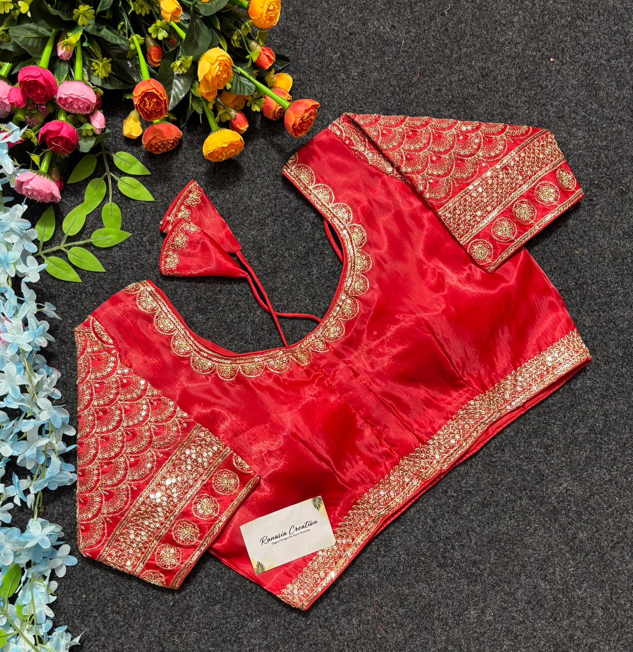 Leheriya Print Sharara Set view 3